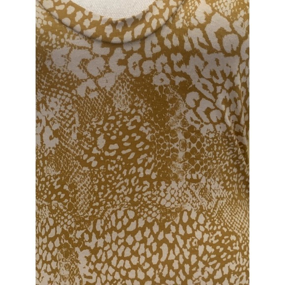 NWT Intimately Free People gold/cream long sleeve bodysuit, medium, bohemian - Picture 4 of 7